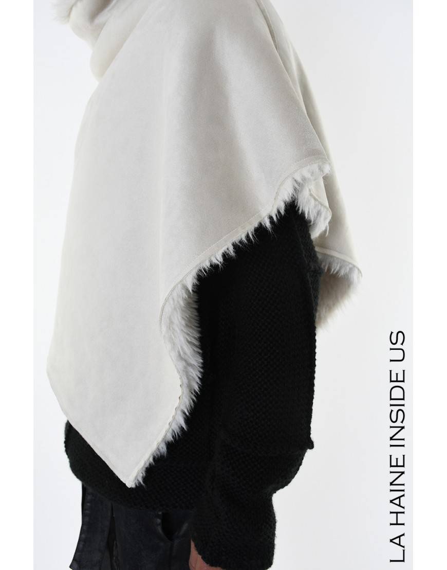La haine inside us 4- LW862 PONCHO UNISEX U Ice Negozio online di fabbrica