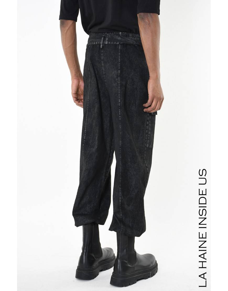 La haine inside us 4B LW880 PANTALONE UNISEX U Nero Promozione