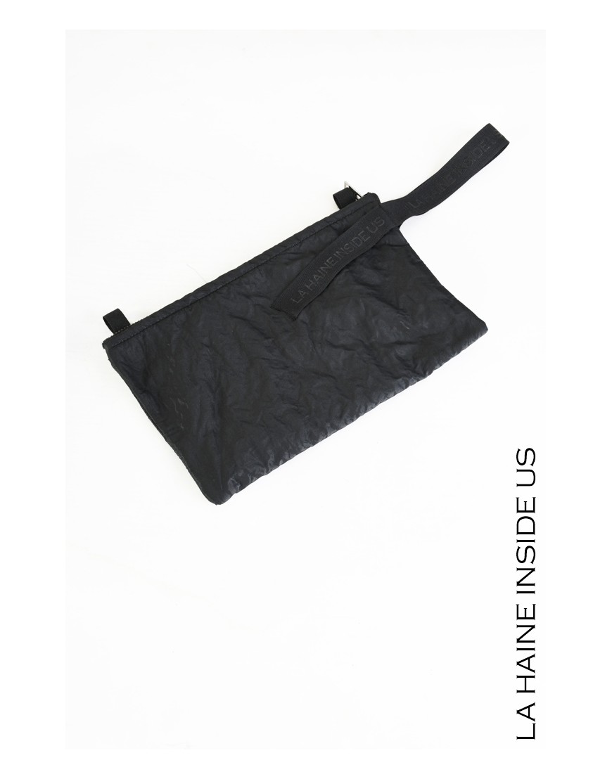 La haine inside us 4M LW794 POCHETTE UNISEX U Nero