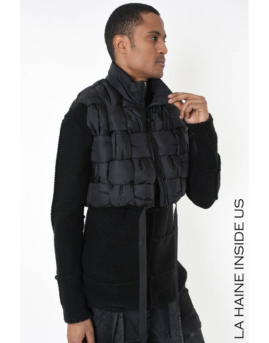 La haine inside us 4P LW941 PETTORINA UNISEX U Nero Fino Al -60%