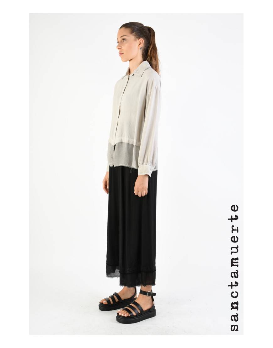 La haine inside us 9B SM334 CAMICIA Ivory Vendita calda