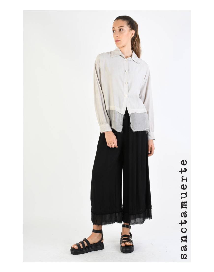 La haine inside us 9B SM334 CAMICIA Ivory Vendita calda