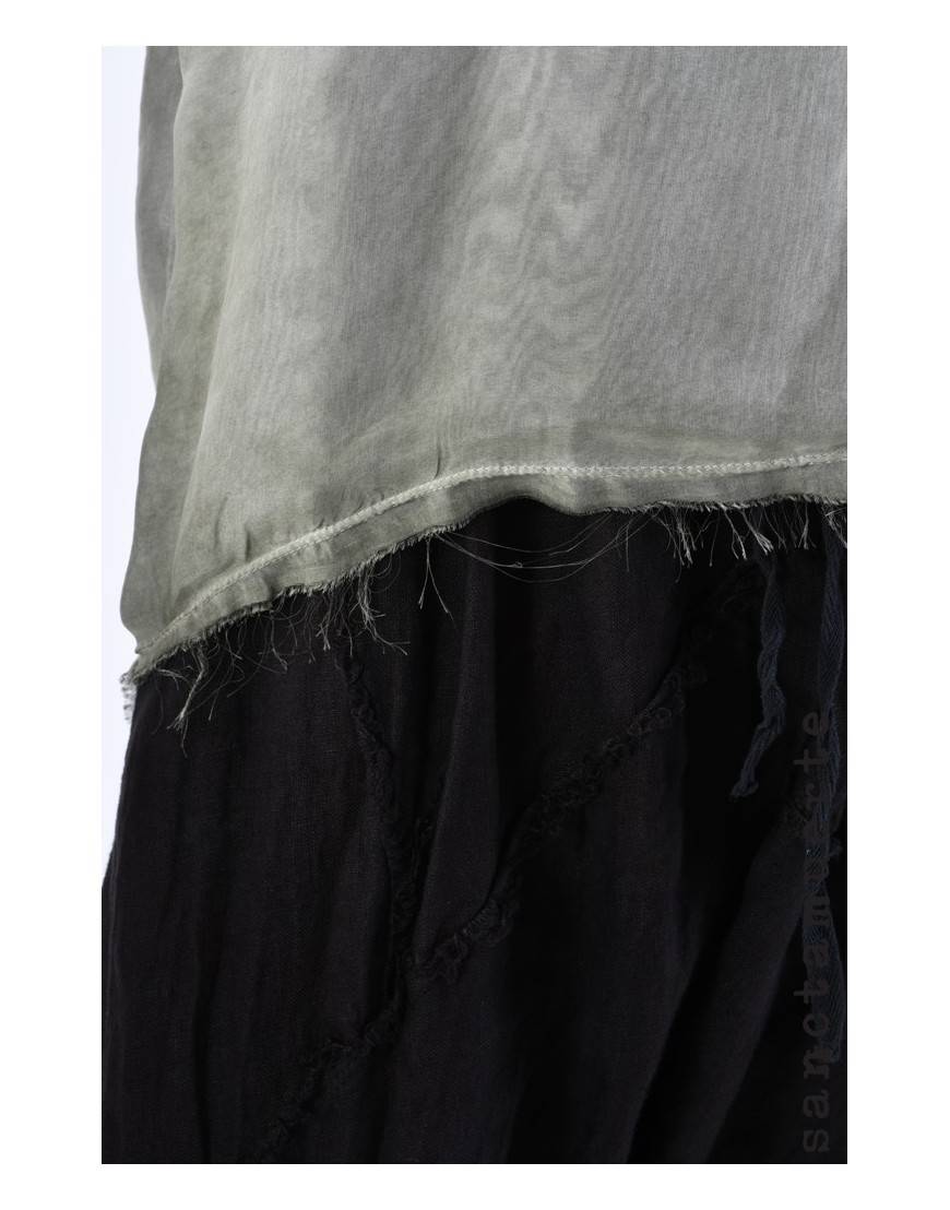 La haine inside us 9B SM344 T-SHIRT Olive Offerta temporanea