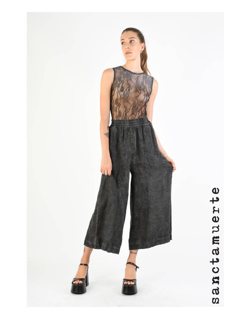 La haine inside us 9B SM387 PANTALONE Grigio Comprane uno, ottenene uno gratis