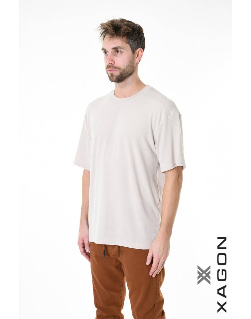 La haine inside us T-SHIRT 2ZUTS06 Beige Fino al 55% di sconto
