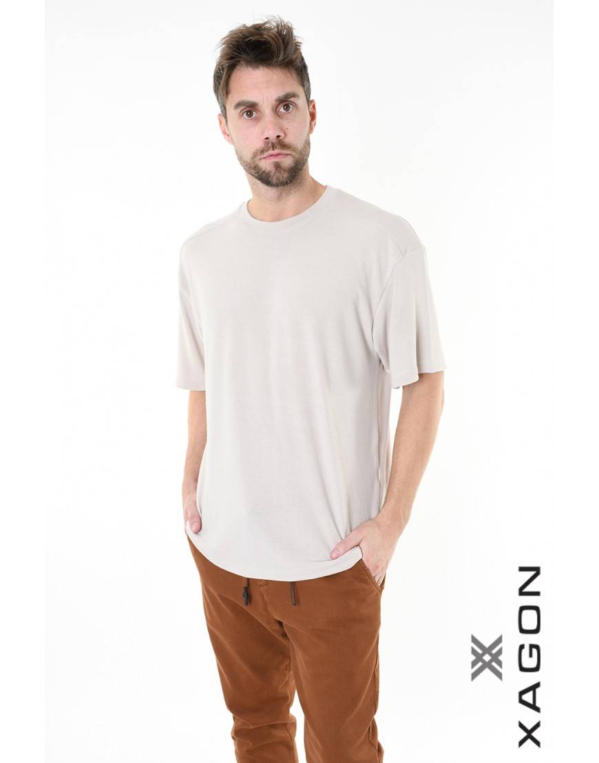 La haine inside us T-SHIRT 2ZUTS06 Beige Fino al 55% di sconto