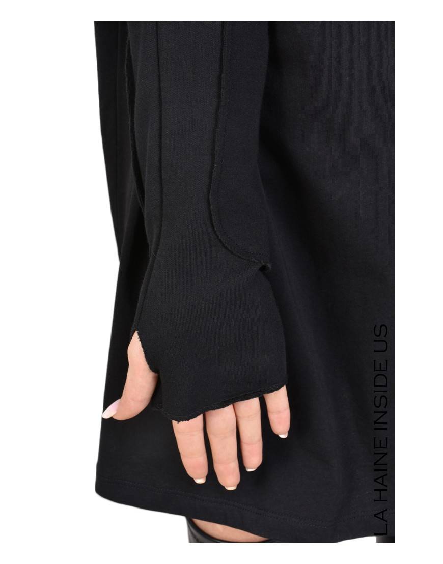 La haine inside us 3M MANDUE MANICOTTO UNISEX Nero In vendita