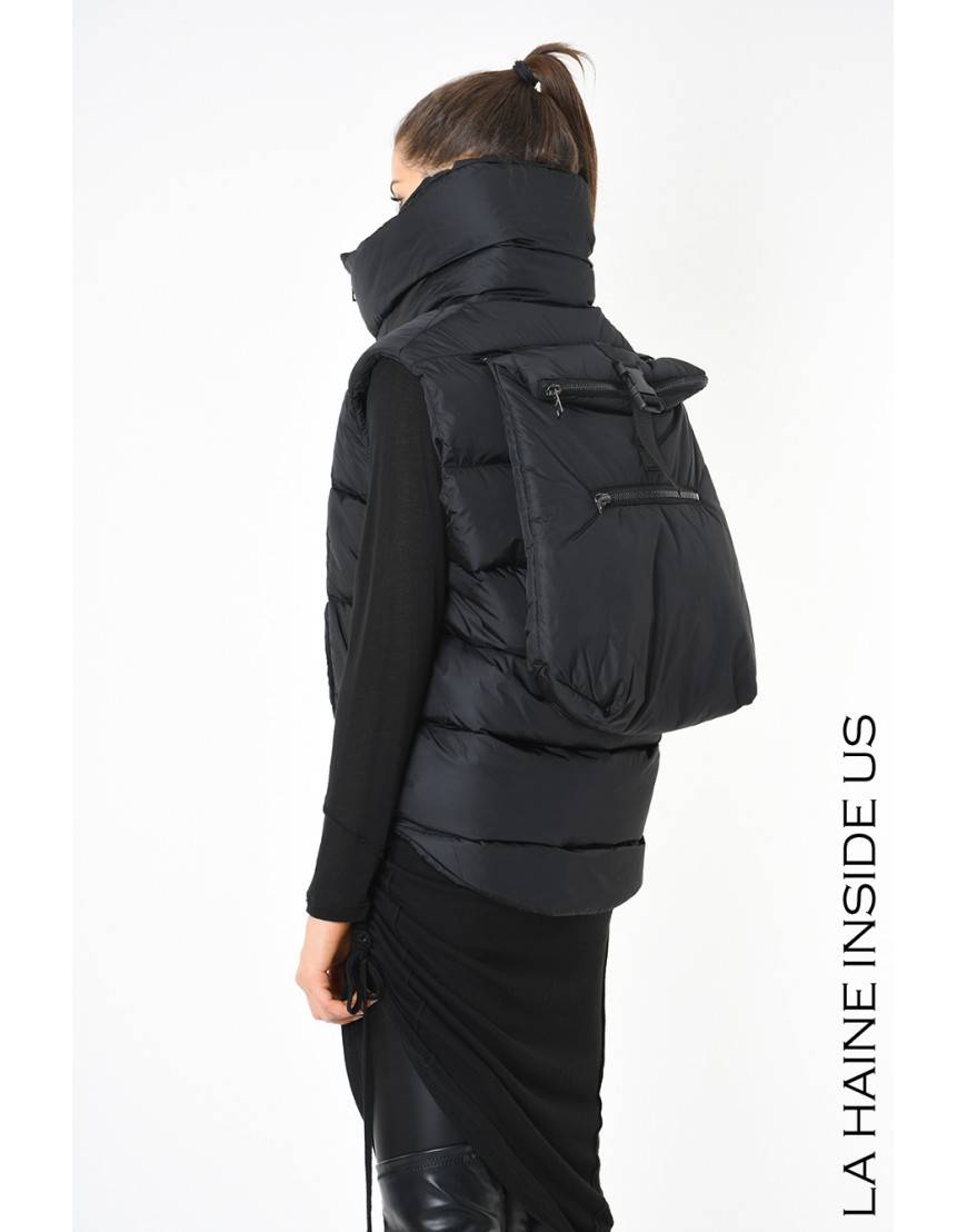 La haine inside us 3P LM252 PETTORINA + ZAINO UNISEX D Nero Italy