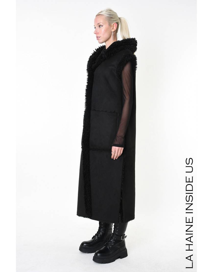 La haine inside us 4- LW860 GILET UNISEX D Nero In Linea