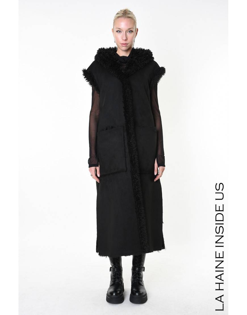 La haine inside us 4- LW860 GILET UNISEX D Nero In Linea
