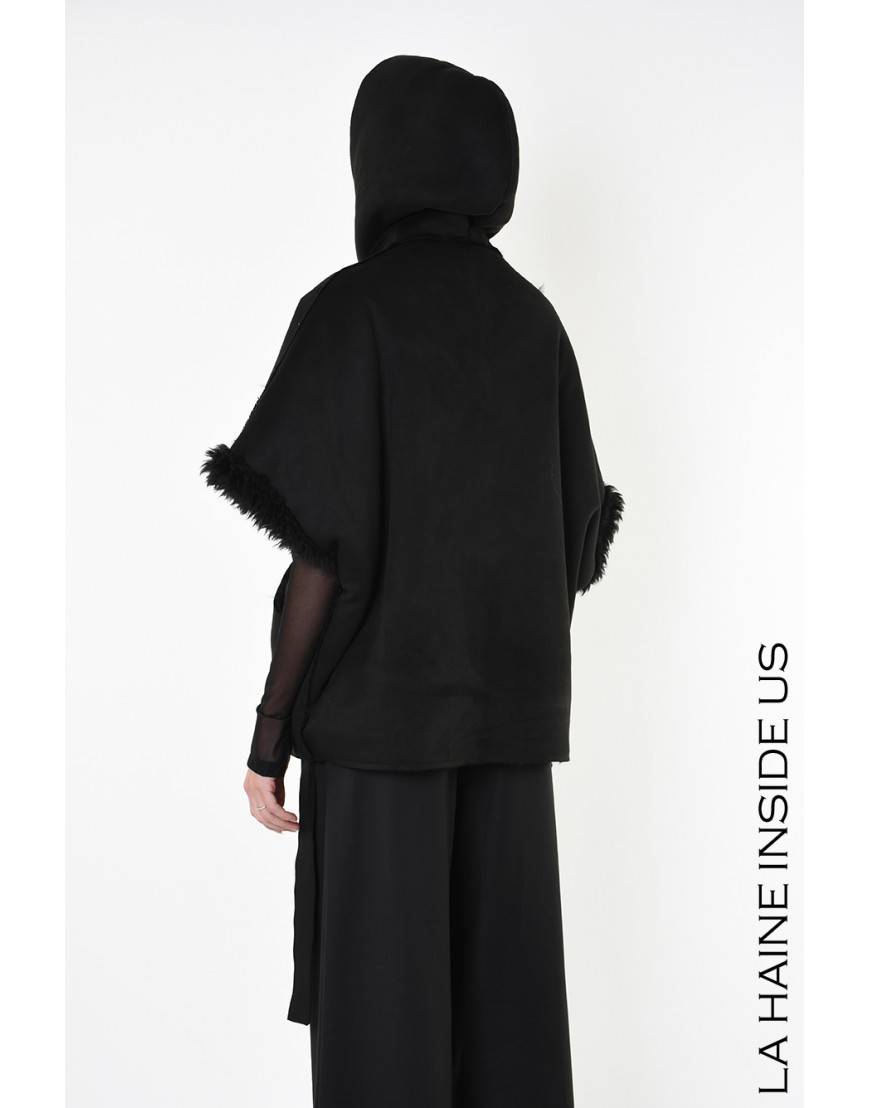 La haine inside us 4- LW861 GILET Nero Qualità