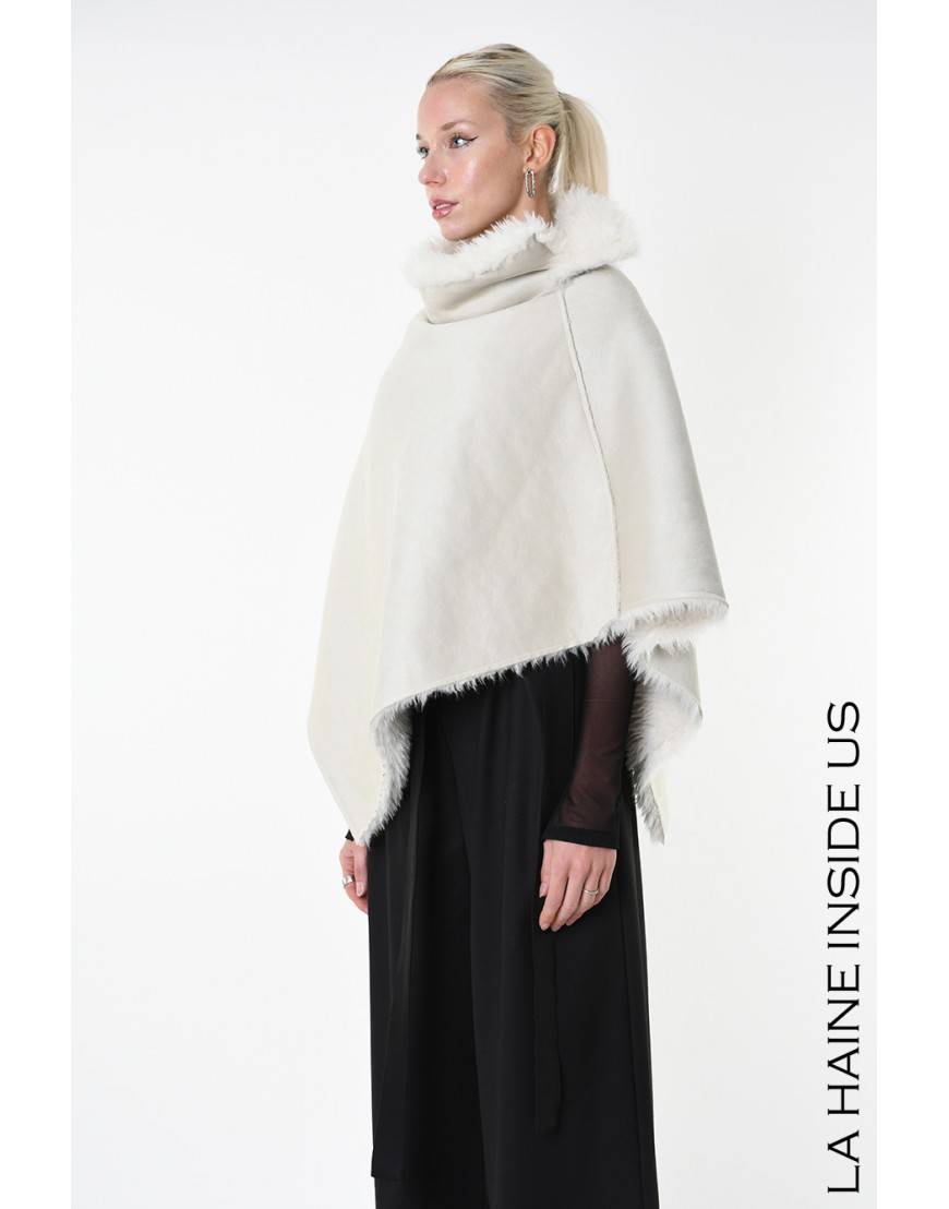 La haine inside us 4- LW862 PONCHO UNISEX D Ice Vendita