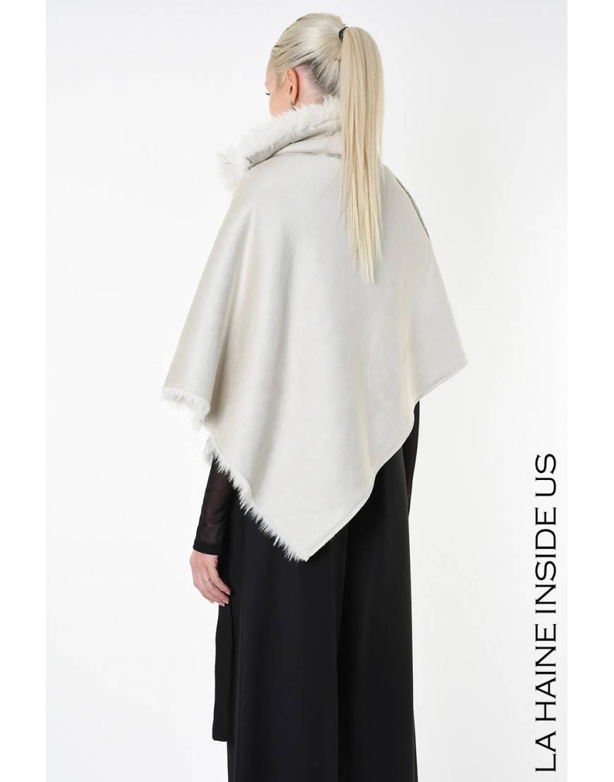 La haine inside us 4- LW862 PONCHO UNISEX D Ice Vendita