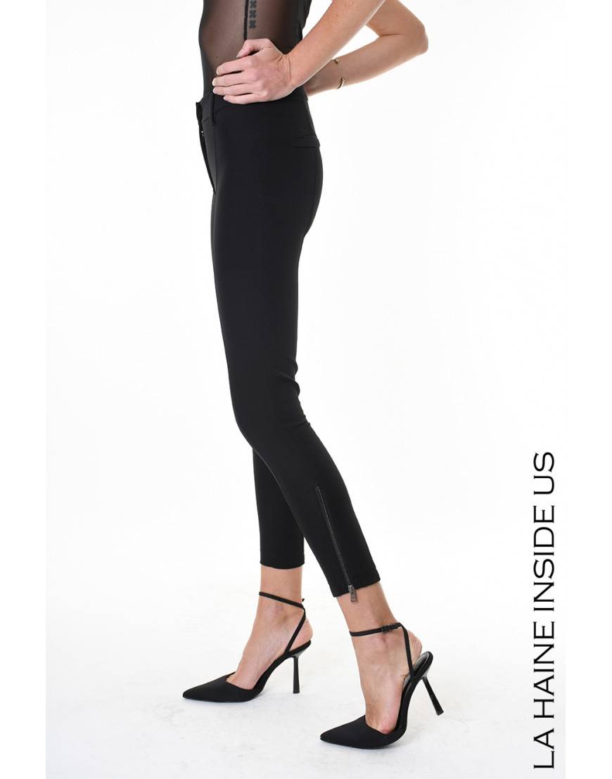 La haine inside us 4B LW634 PANTALONE Nero Qualità Garantita