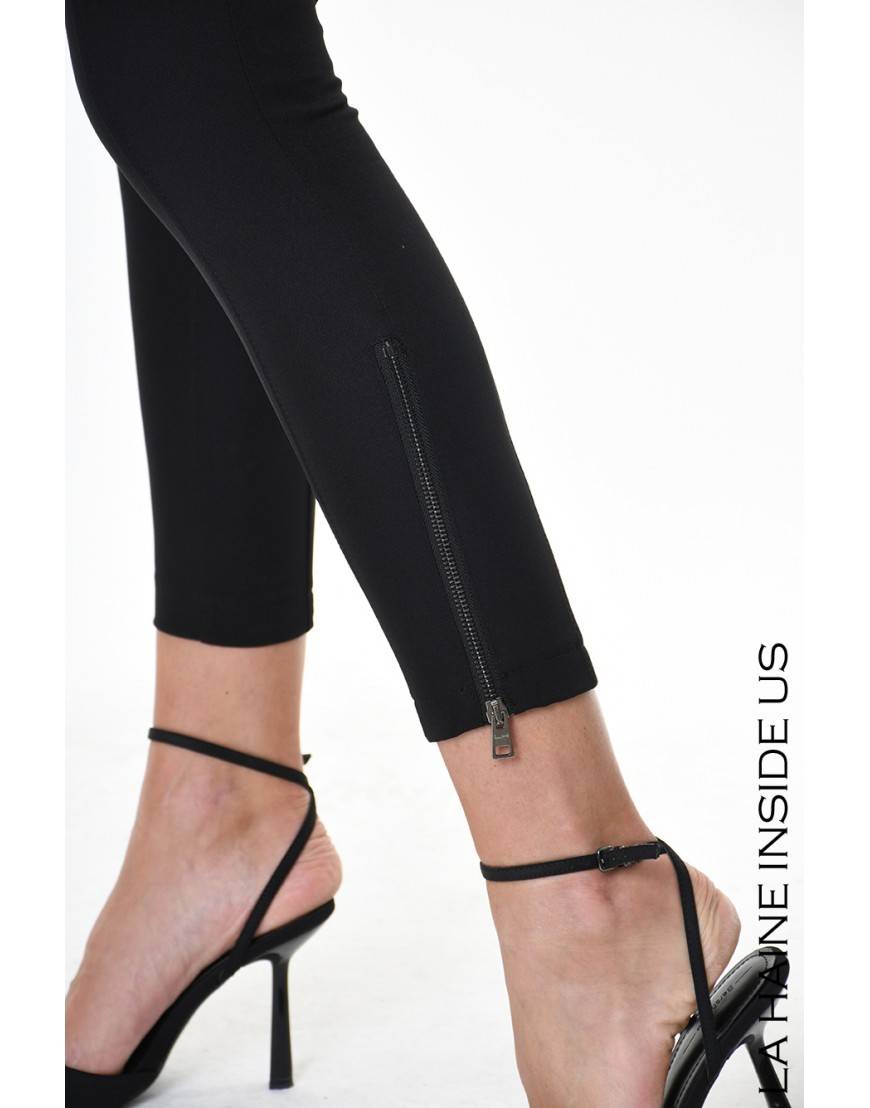 La haine inside us 4B LW634 PANTALONE Nero Qualità Garantita
