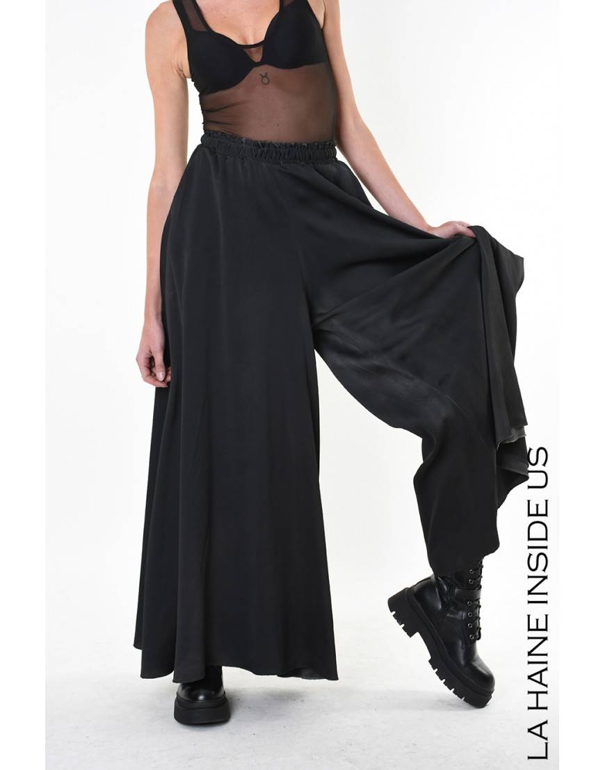 La haine inside us 4V LW919 PANTALONE Nero Affare Del Giorno