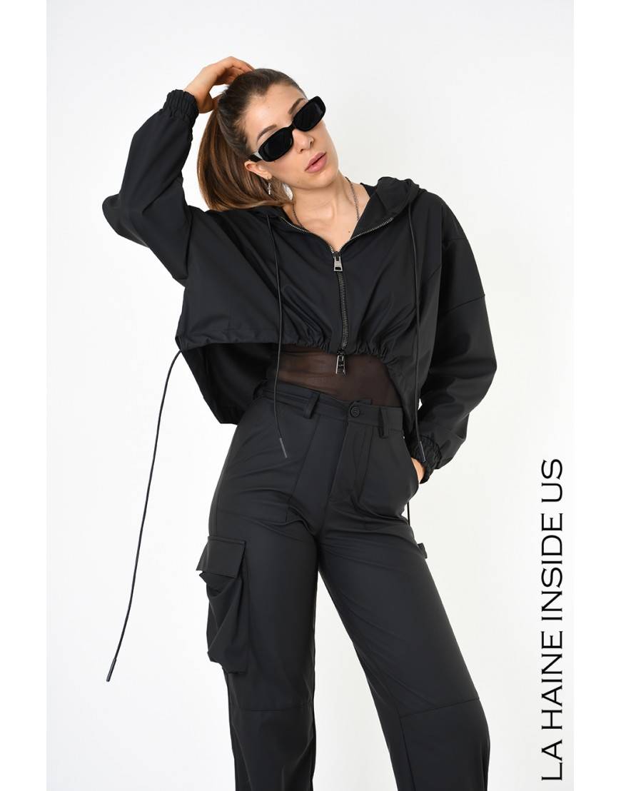 La haine inside us 4Z LW689 BOMBER Nero Offerta