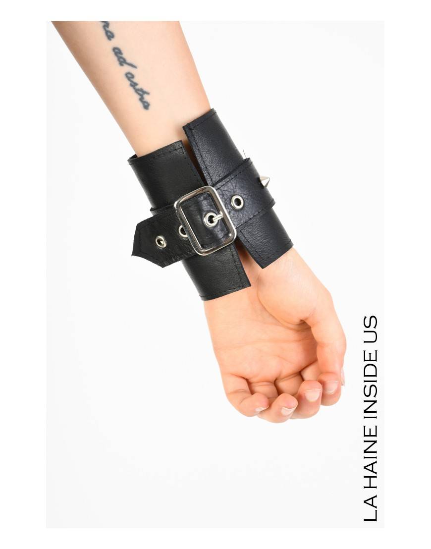 La haine inside us 8B LW771 BRACCIALE Nero Outlet
