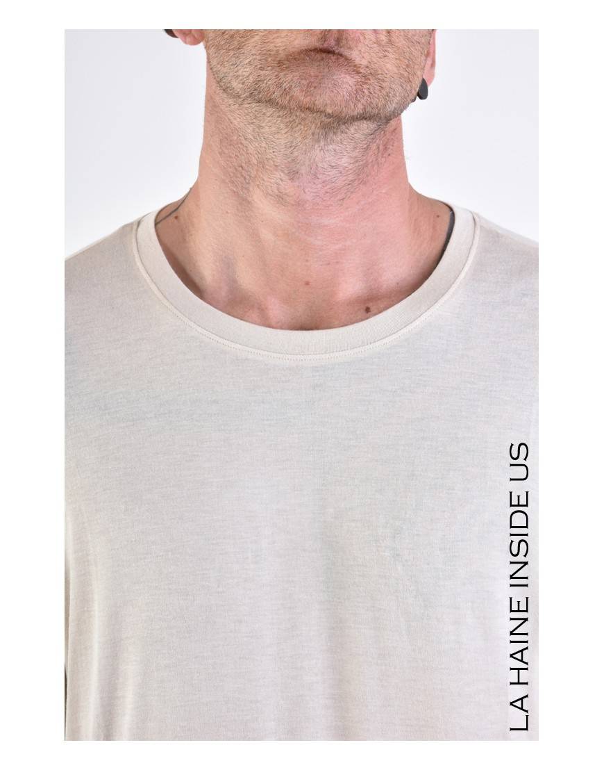 La haine inside us 3J LM165 MAGLIA Beige In Vendita