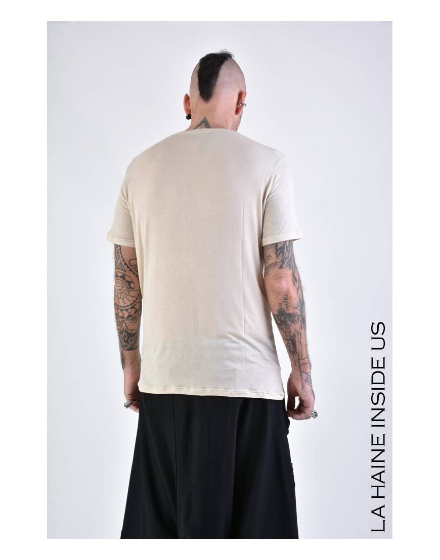 La haine inside us 3J LM167 T-SHIRT Beige Saldi