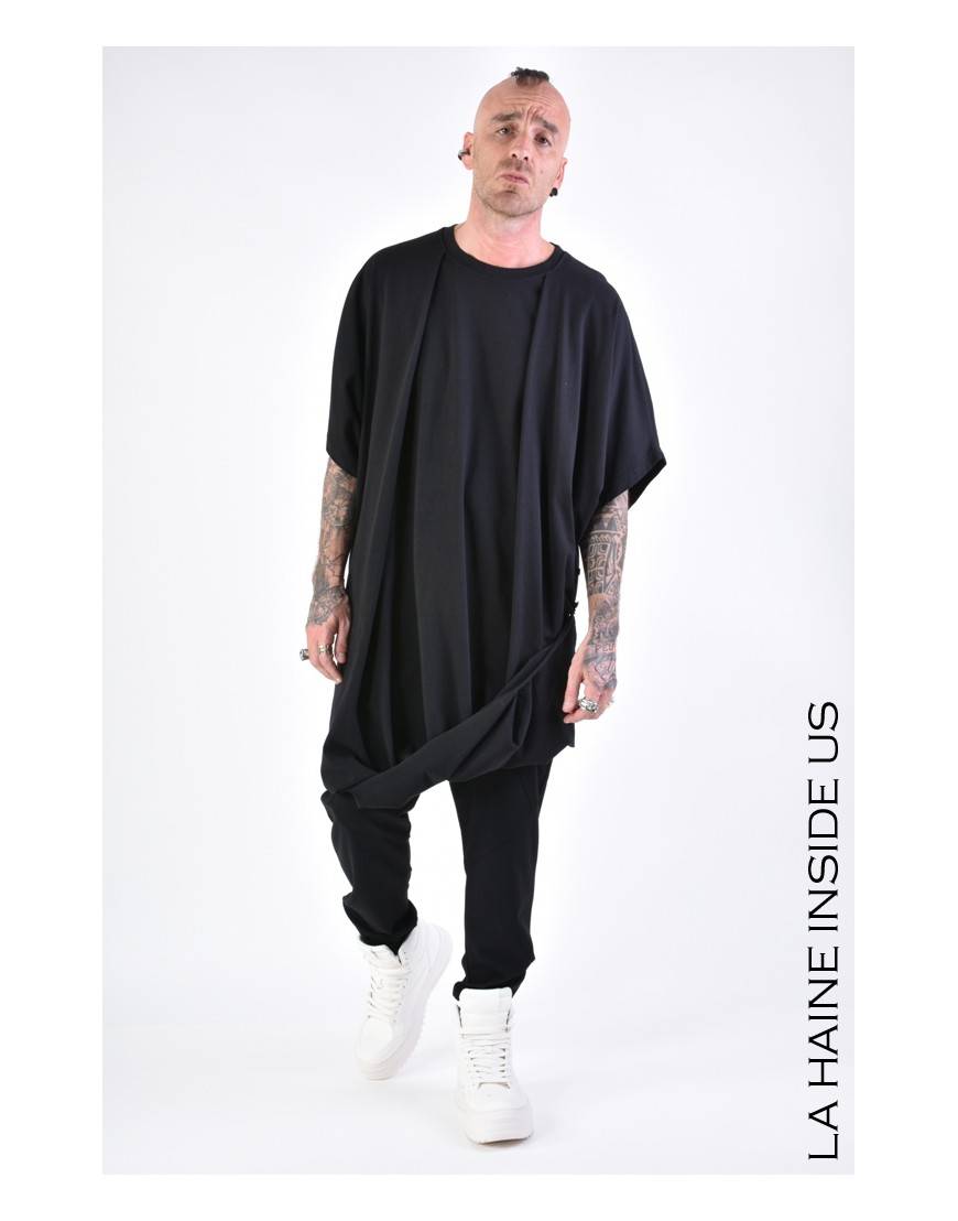 La haine inside us 3M LM033 T-SHIRT UNISEX U Nero Vendita Economica