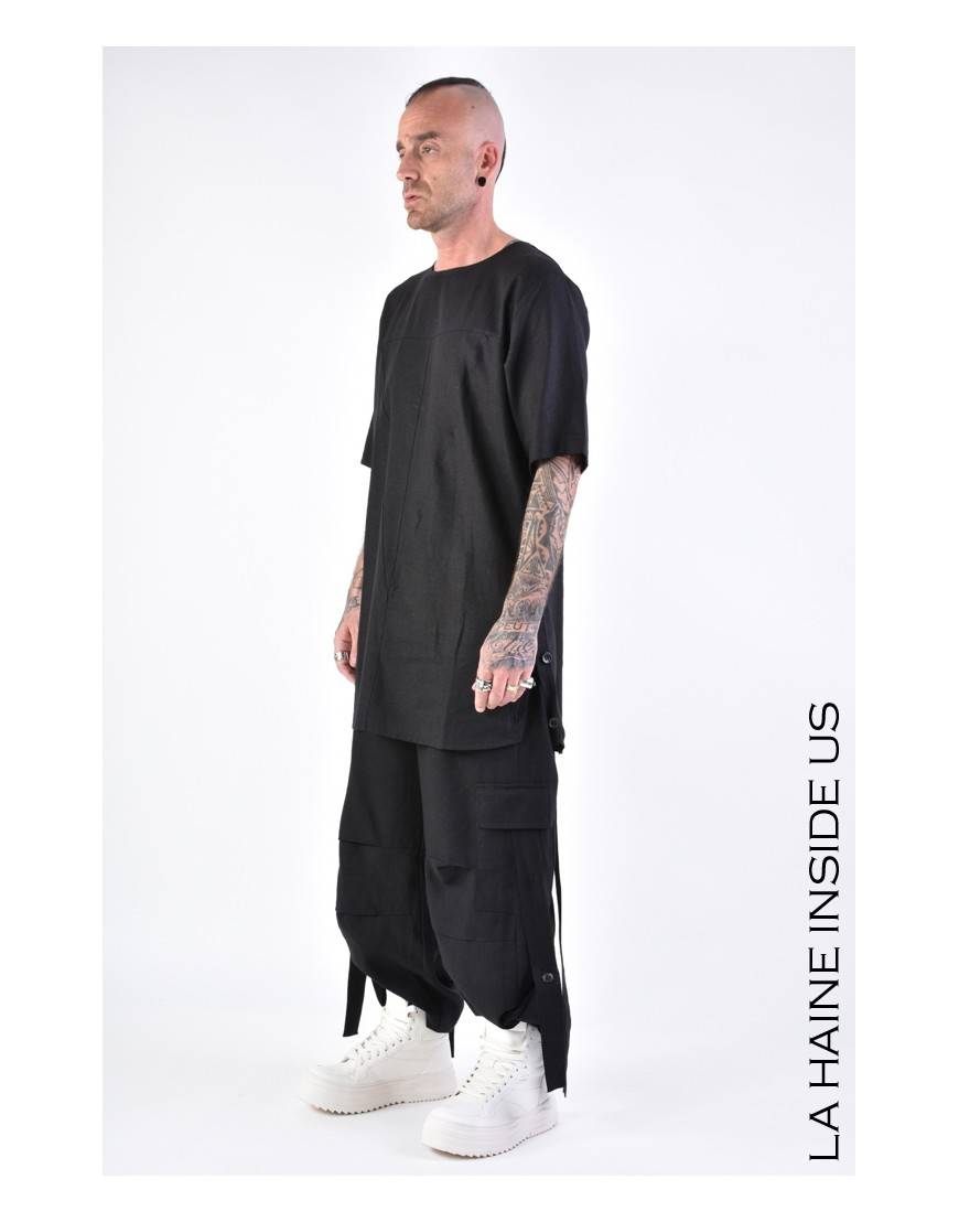 La haine inside us 3M LM097 T-SHIRT Nero In Saldo