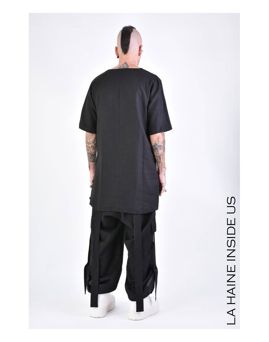 La haine inside us 3M LM097 T-SHIRT Nero In Saldo