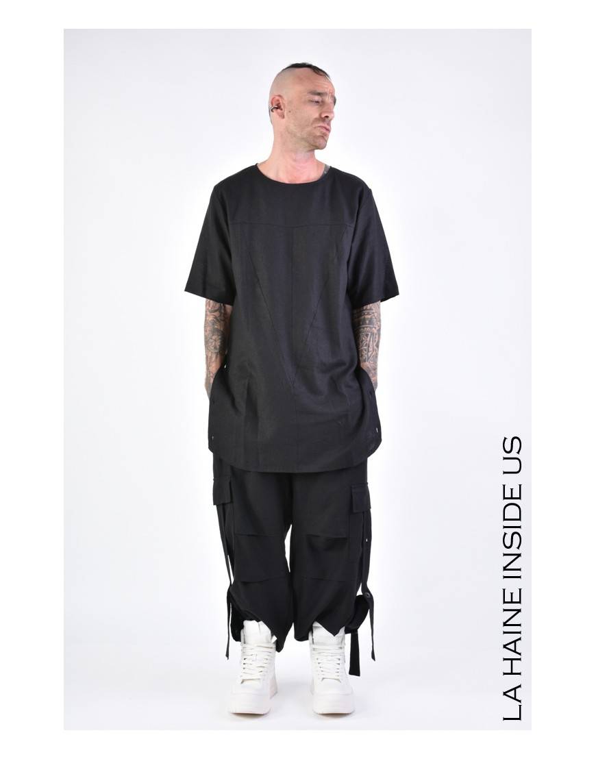 La haine inside us 3M LM097 T-SHIRT Nero In Saldo
