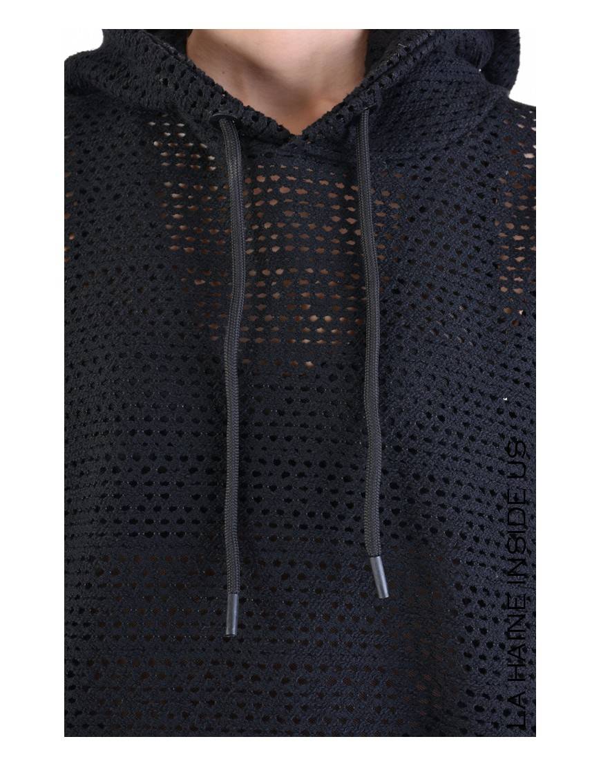 La haine inside us 3M LM102 FELPA UNISEX D Nero Sconto di tempo limitato