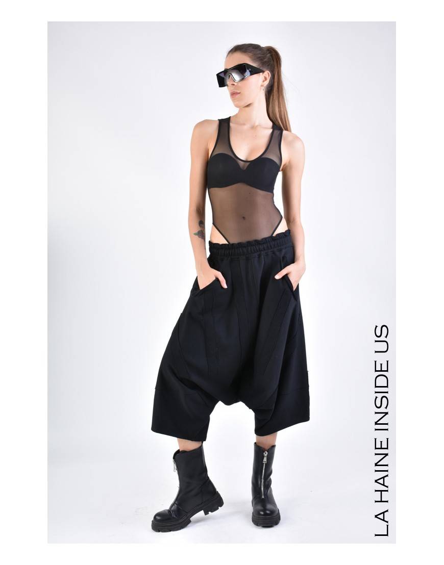 La haine inside us 3M LM127 BERMUDA UNISEX D Nero Comprare a buon mercato