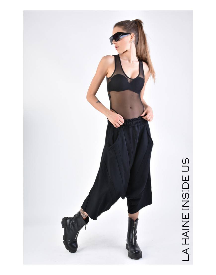 La haine inside us 3M LM127 BERMUDA UNISEX D Nero Comprare a buon mercato