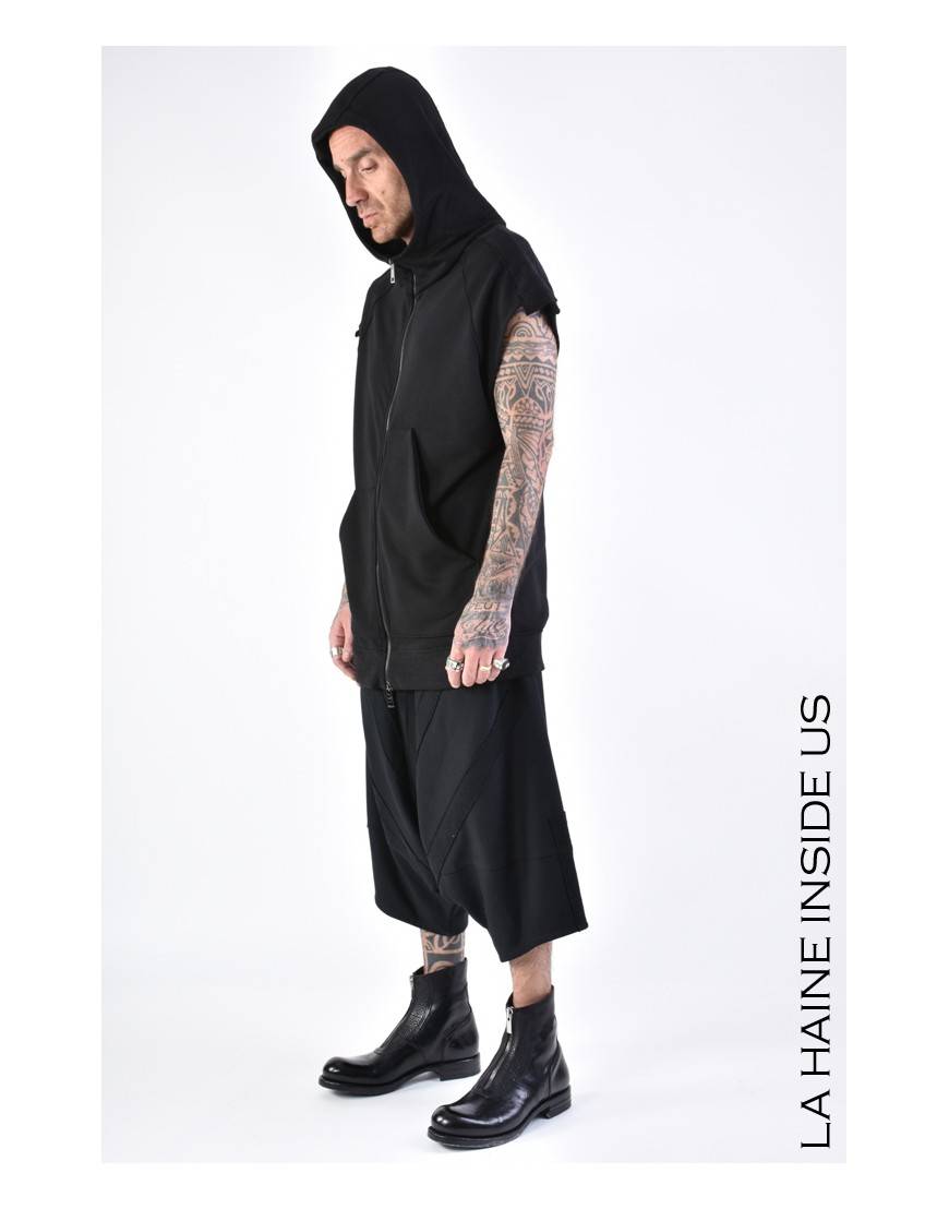 La haine inside us 3M LM128 SMANICATO UNISEX U Nero Fornitura limitata