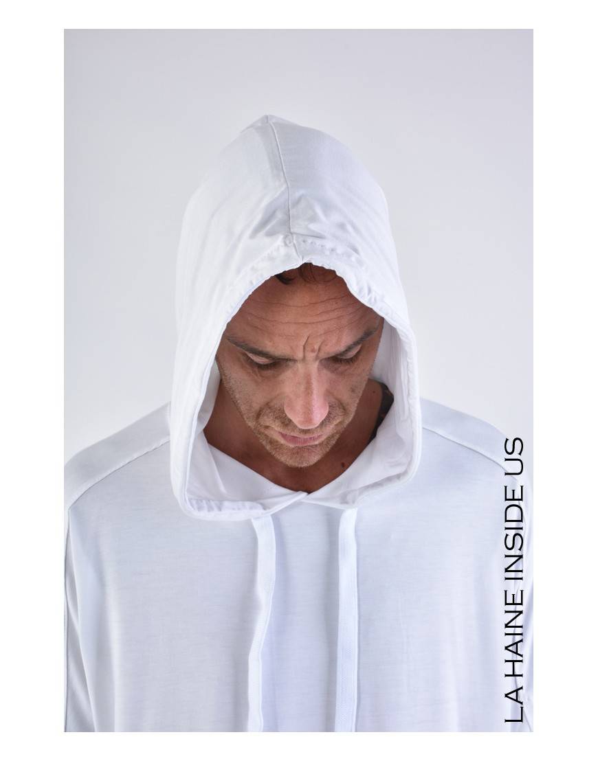 La haine inside us 3M LM158 MAGLIA Bianco Offerta natalizia