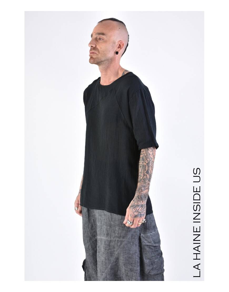 La haine inside us 3V LM140 T-SHIRT Nero Vendita calda