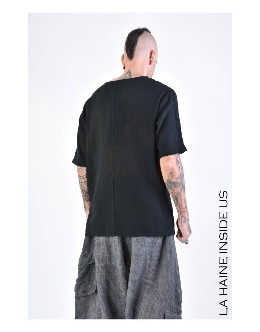 La haine inside us 3V LM140 T-SHIRT Nero Vendita calda