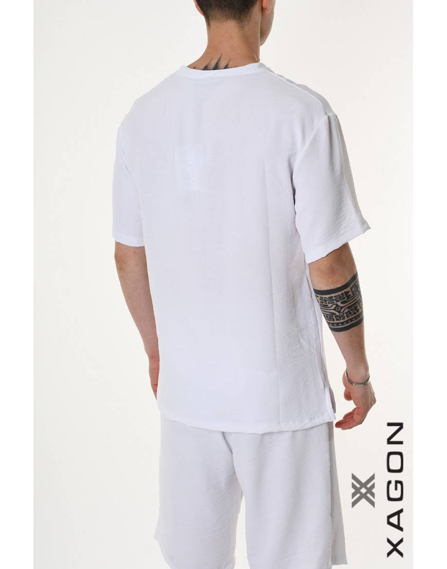 La haine inside us T-SHIRT MD0001 Bianco Online Outlet