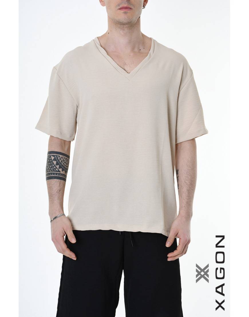 La haine inside us T-SHIRT MD0002 Beige Grandi sconti