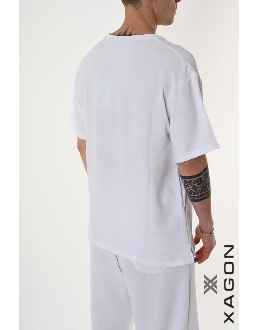 La haine inside us T-SHIRT MD0002 Bianco Nuovi prodotti