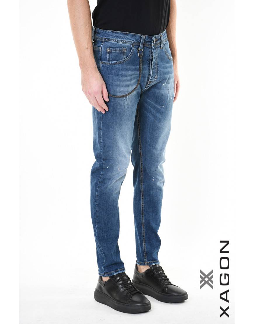 La haine inside us JEANS 2UMR240 Blu Offerte giornaliere