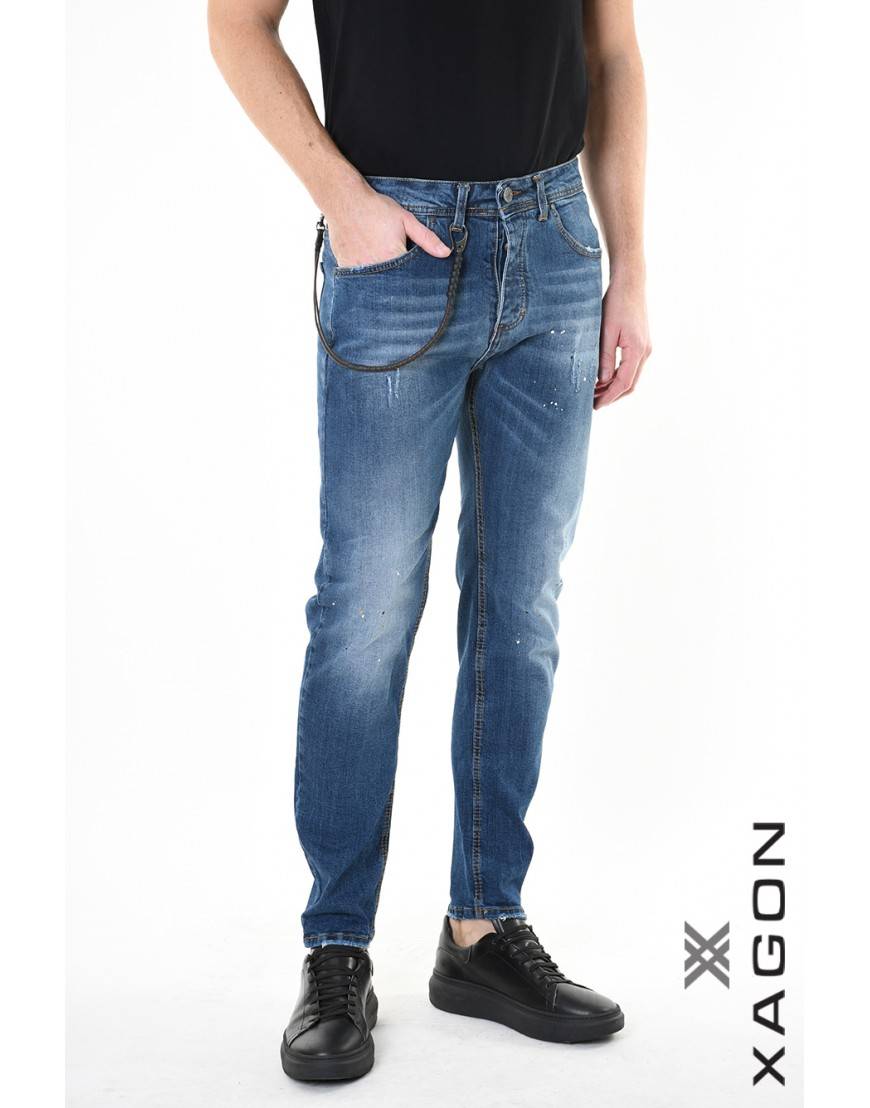 La haine inside us JEANS 2UMR240 Blu Offerte giornaliere