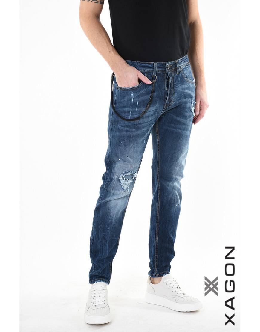 La haine inside us JEANS 2UMR241 Blu Offerte speciali