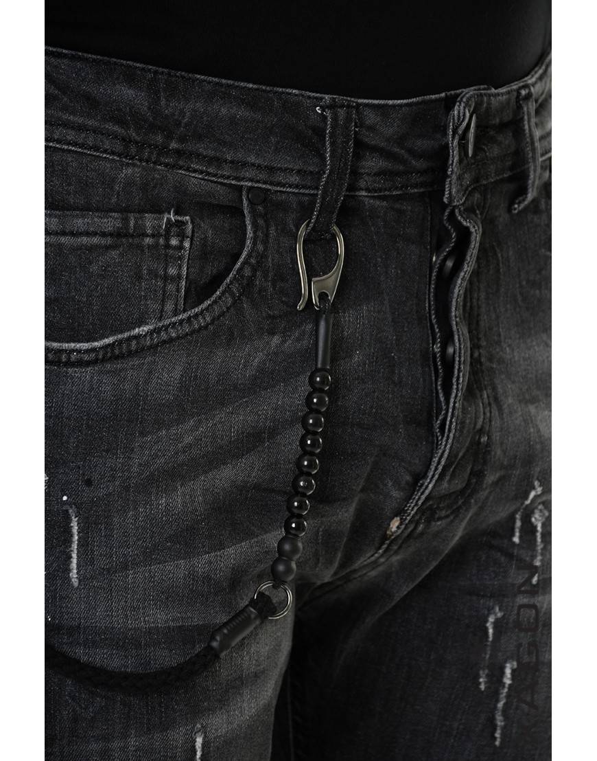 La haine inside us JEANS 2UMR244 Nero Sconti VIP