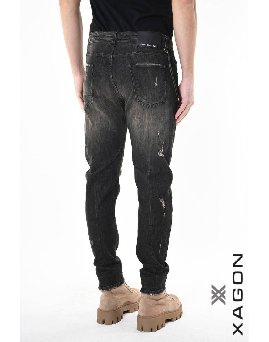 La haine inside us JEANS 2UMR245 Nero Prezzo basso