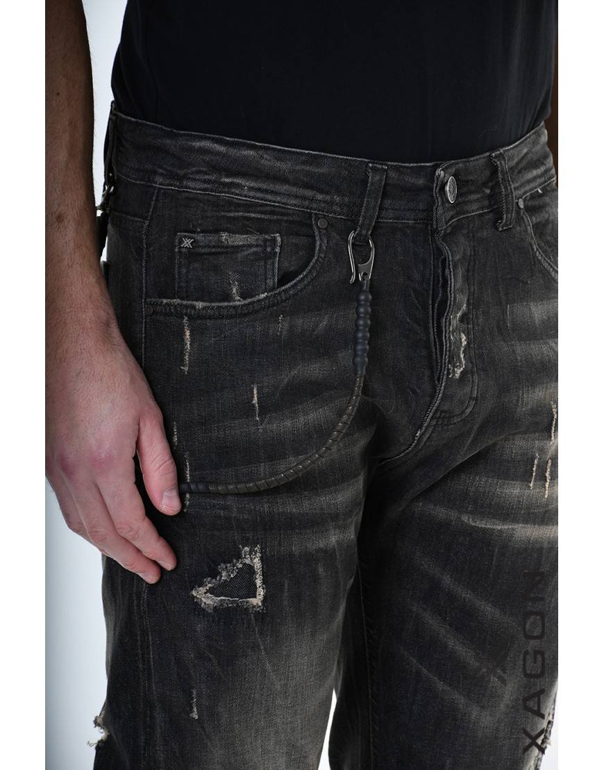 La haine inside us JEANS 2UMR245 Nero Prezzo basso
