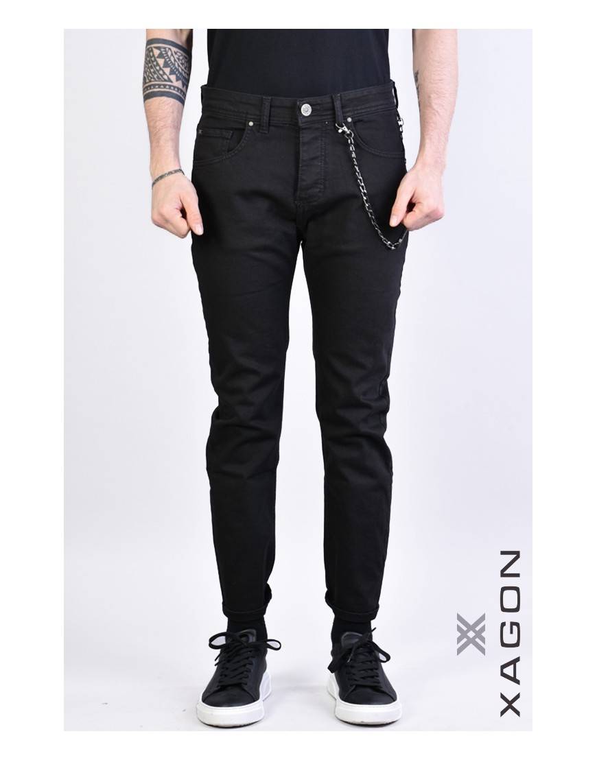 La haine inside us JEANS UOXFO2 Nero Ritorno libero