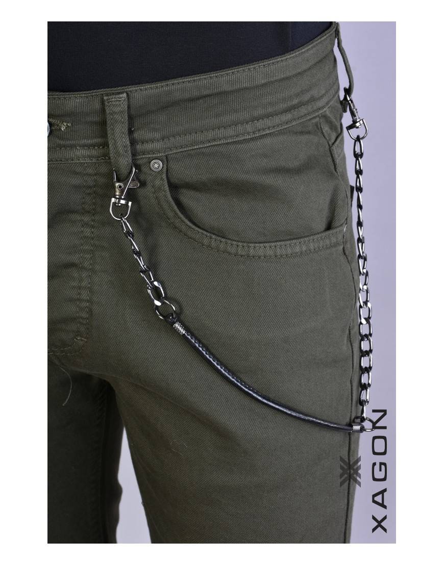 La haine inside us JEANS UOXFO2 Verde Rilascio limitato