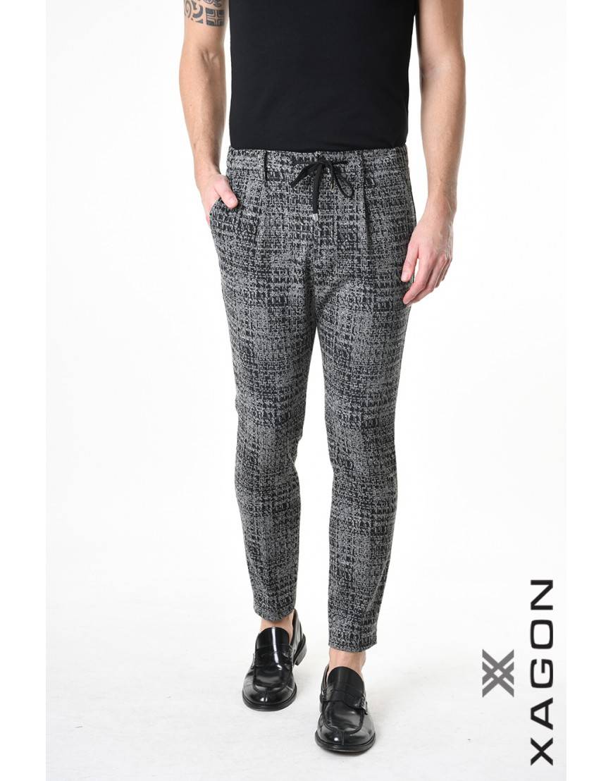 La haine inside us PANTALONE 1PBAGPA Nero Fino al 65% di sconto