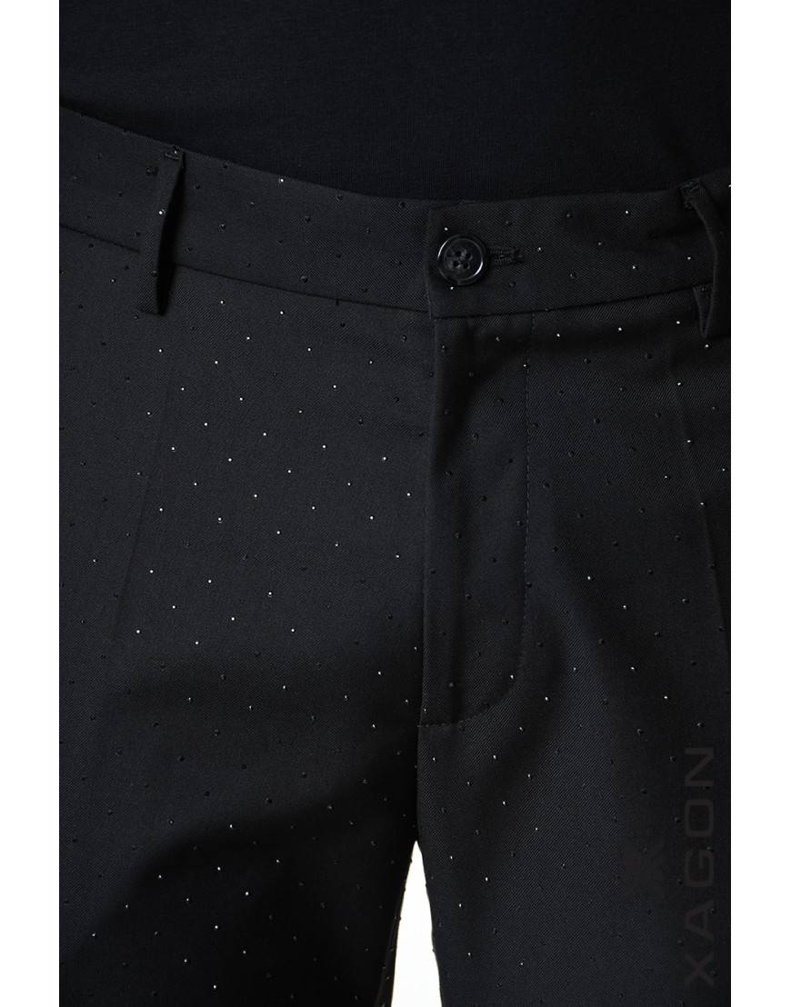 La haine inside us PANTALONE 1PSWAPU Nero In vendita