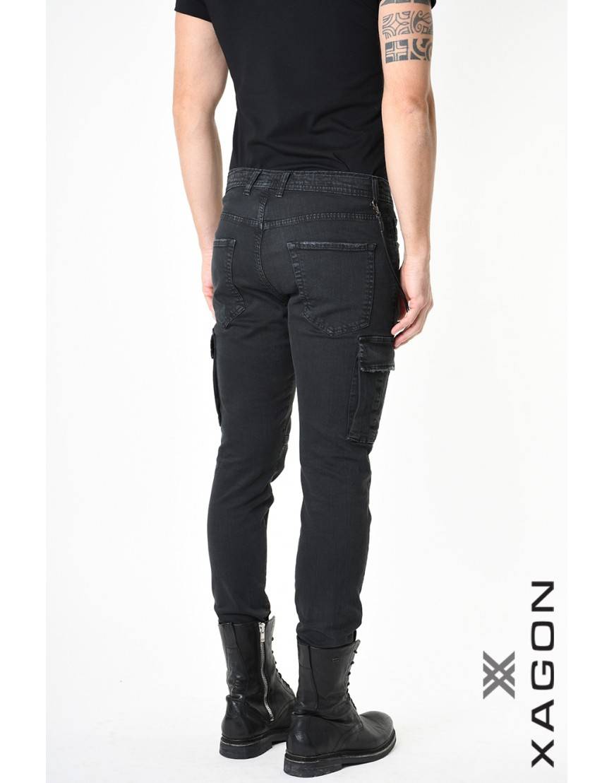 La haine inside us PANTALONE 2CR2012 Nero Italia