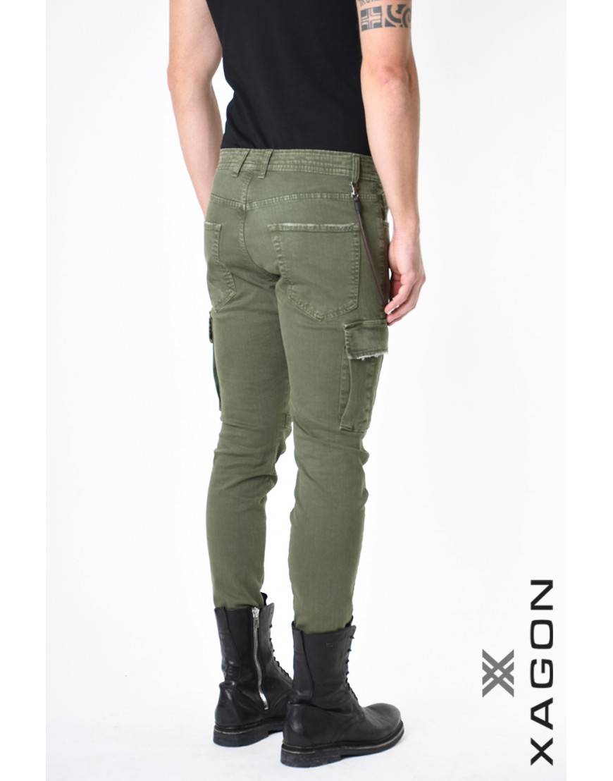 La haine inside us PANTALONE 2CR2012 Verde In Linea